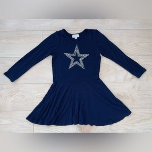 Sofi Clothing Long-Sleeve Studded Star Dress
